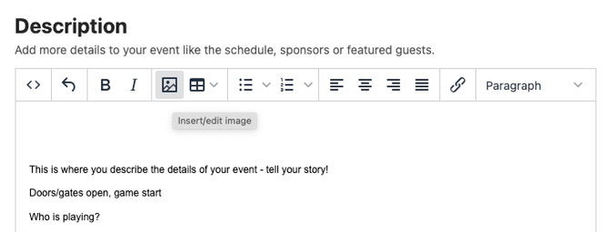 Add image screenshot