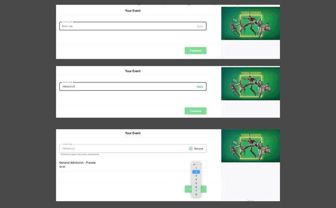 Password Presale