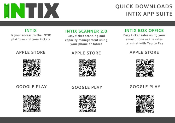 QUICK DOWNLOAD INTIX APP SUITE