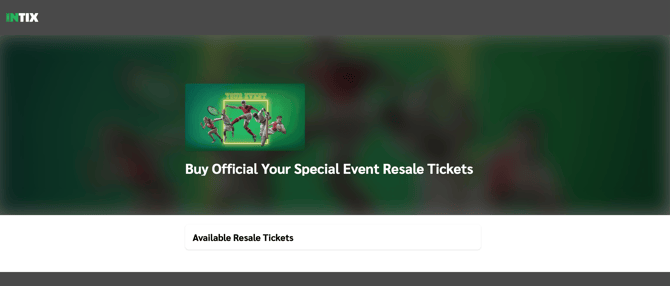 Resale checkout