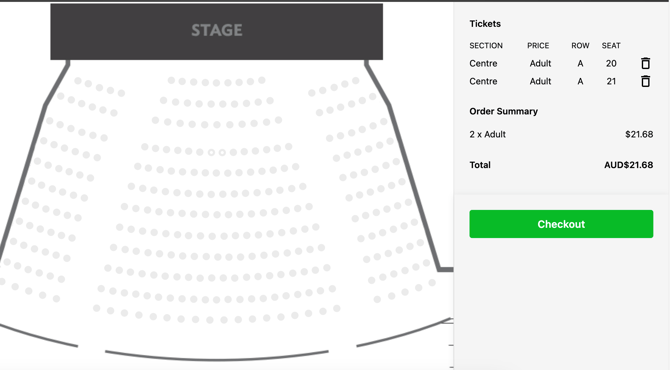 Unpaid Assign seats